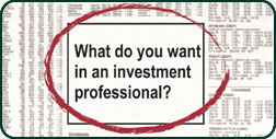 Financial professional reviewing household budget and wealth management strategy